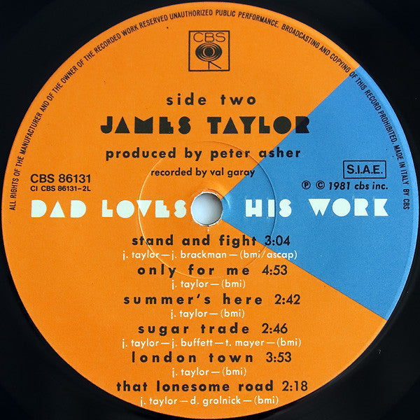 James Taylor - Dad Loves His Work