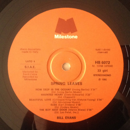 Bill Evans - Spring Leaves