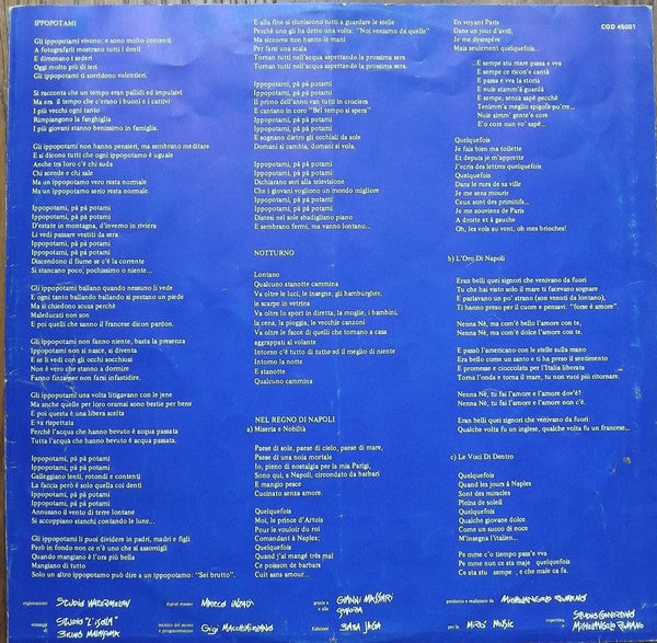 Roberto Vecchioni - Ippopotami