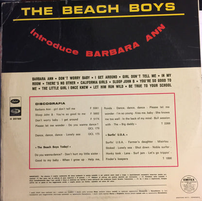 The Beach Boys - Introduce Barbara Ann