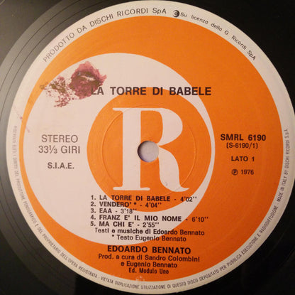 Edoardo Bennato - La Torre Di Babele