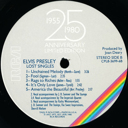 Elvis Presley - Elvis Aron Presley (1955-1980 - 25 Anniversary) (box)