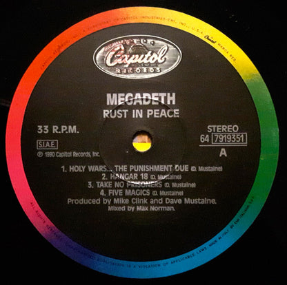 Megadeth - Rust In Peace