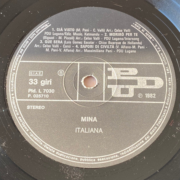 Mina - Italiana
