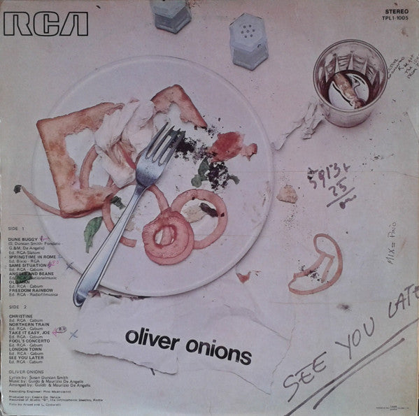 Oliver Onions - See You Later