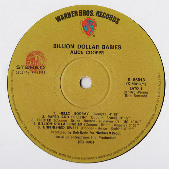 Alice Cooper - Billion Dollar Babies