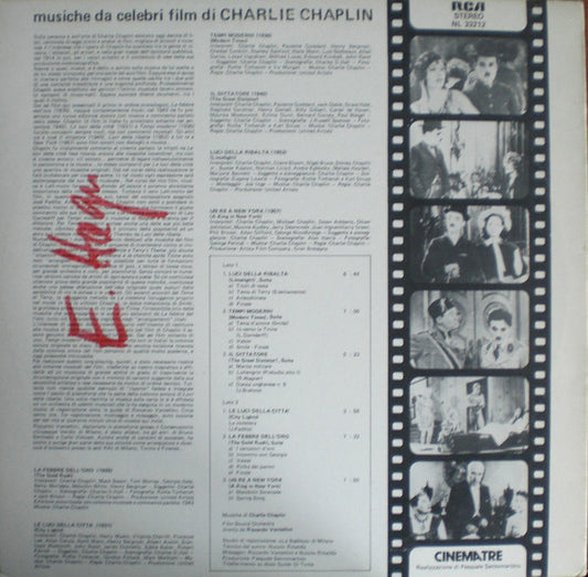 Film Sound Orchestra - Musiche Da Celebri Film Di Charlie Chaplin