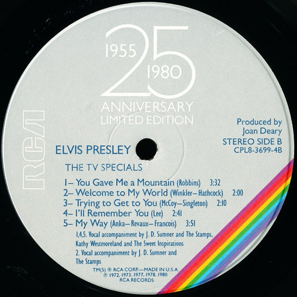 Elvis Presley - Elvis Aron Presley (1955-1980 - 25 Anniversary) (box)