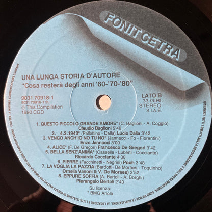 Various - Una Lunga Storia D'Autore