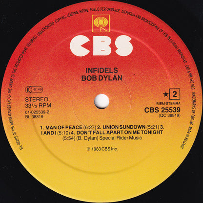 Bob Dylan - Infidels