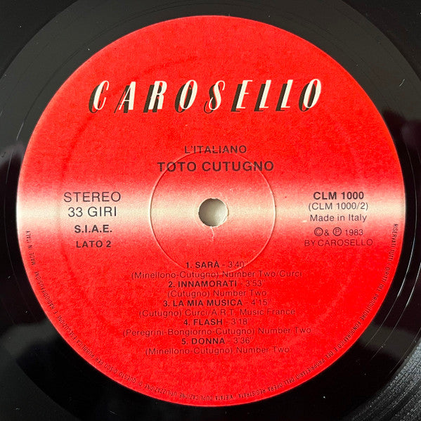 Toto Cutugno - L'Italiano