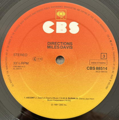 Miles Davis - Directions