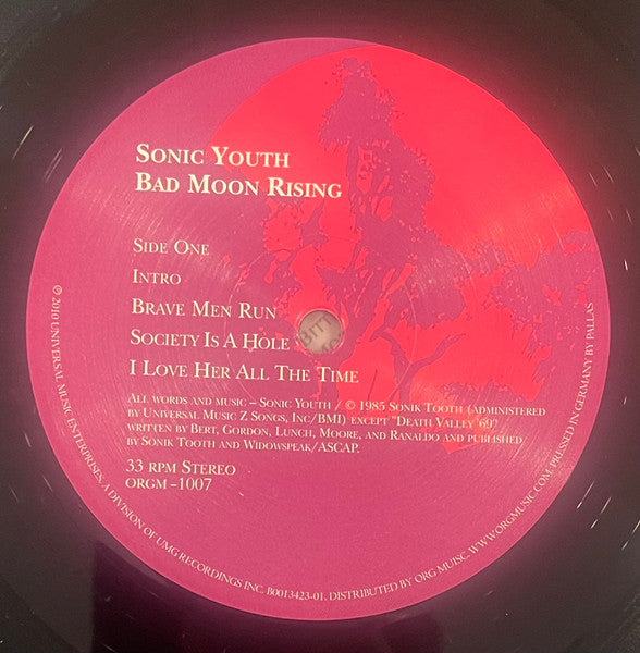 Sonic Youth - Bad Moon Rising (nuovo)