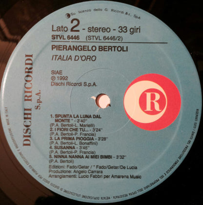 Pierangelo Bertoli - Italia D'Oro