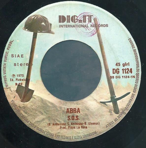 ABBA - S.O.S. / Mamma Mia (7")