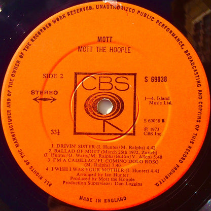 Mott The Hoople - Mott
