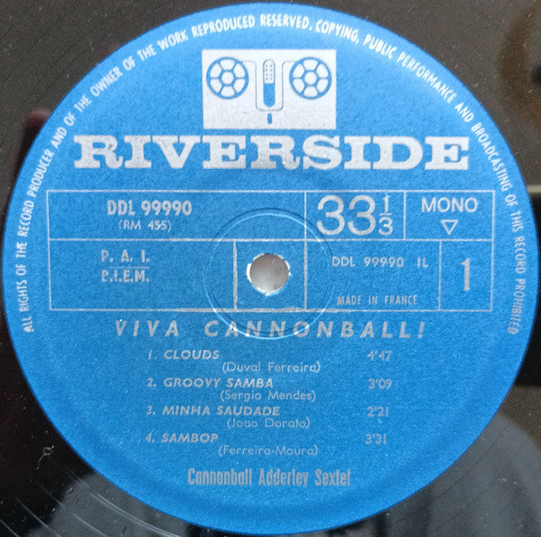 Cannonball Adderley Sextet - Viva Cannonball!