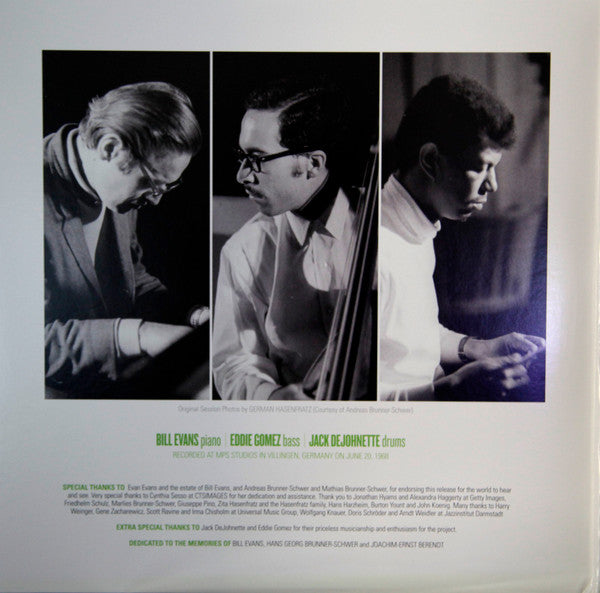 Bill Evans - Some Other Time (The Lost Session From The Black Forest)