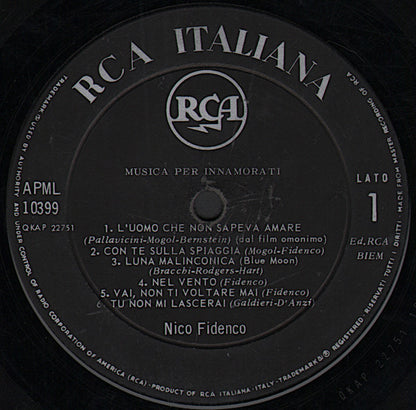 Nico Fidenco - Musica Per Innamorati