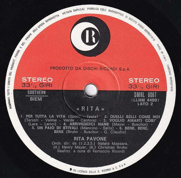 Rita Pavone - Rita