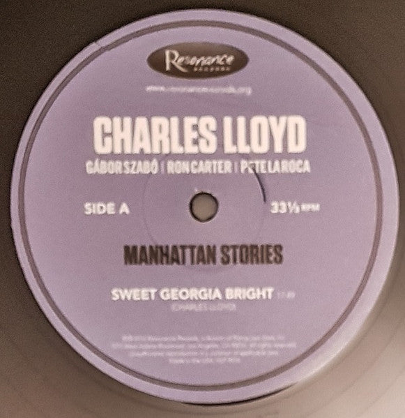 Charles Lloyd - Manhattan Stories