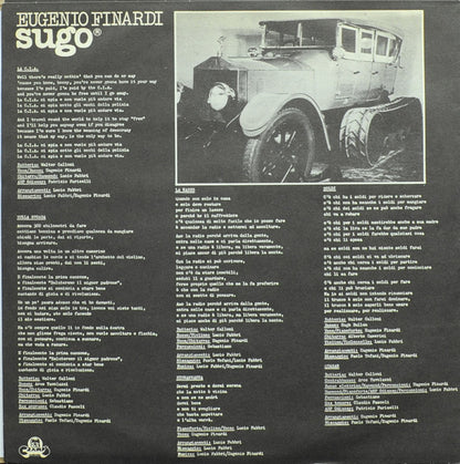 Eugenio Finardi - Sugo