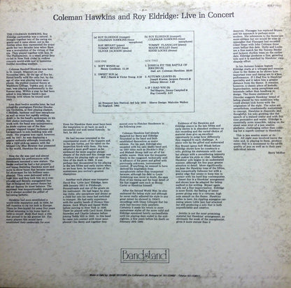 Coleman Hawkins - Live In Concert