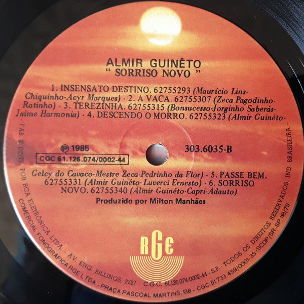 Almir Guineto - Sorriso Novo