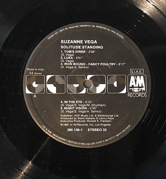 Suzanne Vega - Solitude Standing