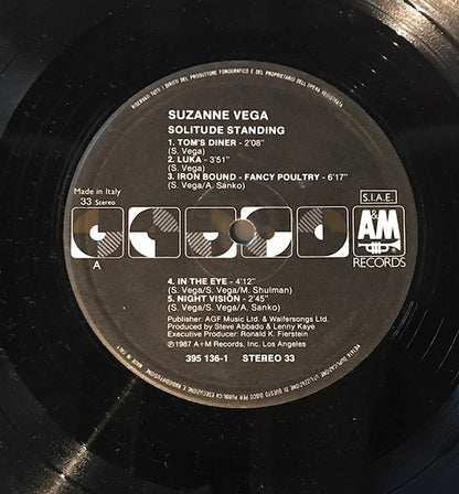 Suzanne Vega - Solitude Standing