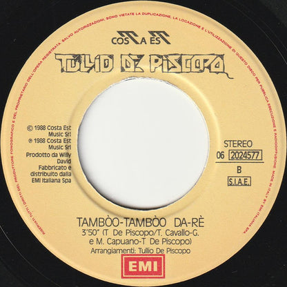 Tullio De Piscopo - Andamento Lento (7")