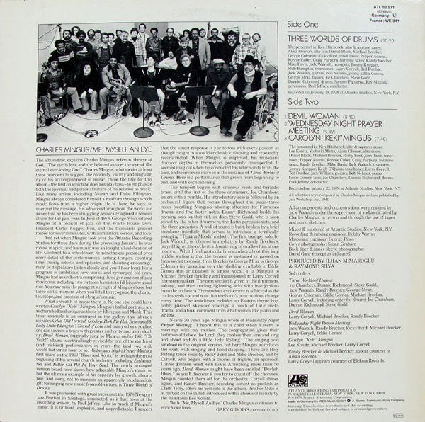 Charles Mingus - Me Myself An Eye
