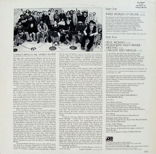 Charles Mingus - Me Myself An Eye