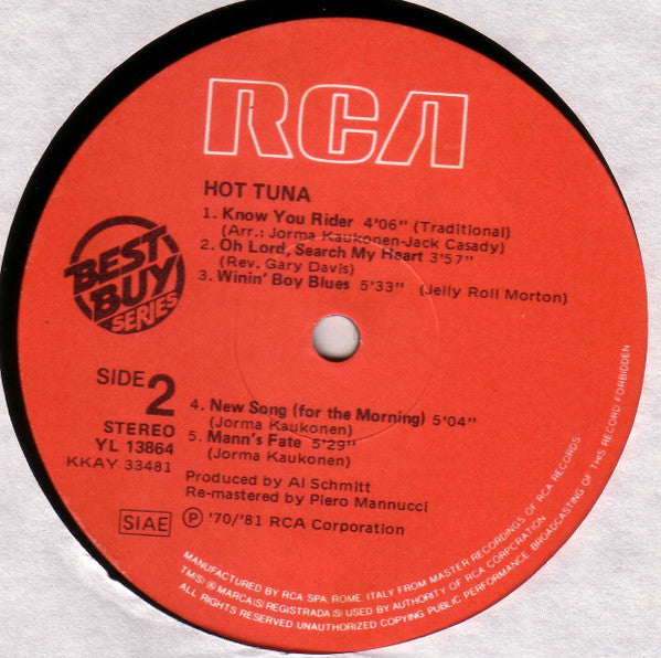 Hot Tuna - Hot Tuna