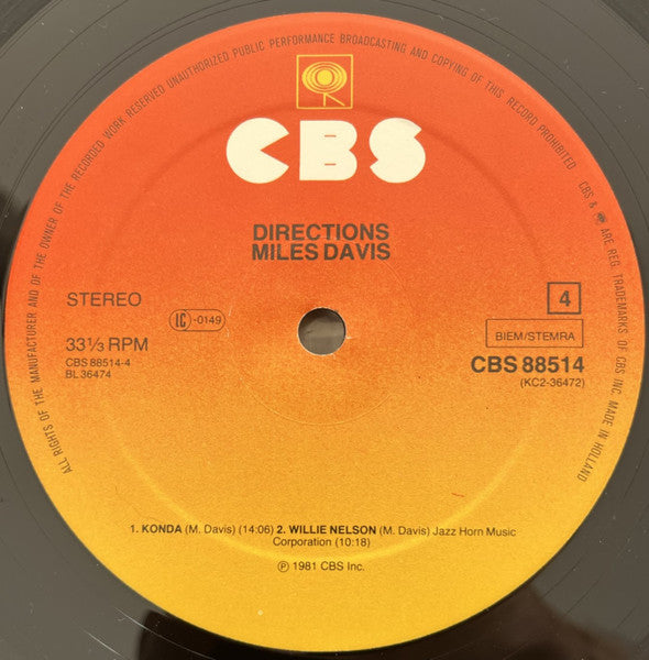 Miles Davis - Directions