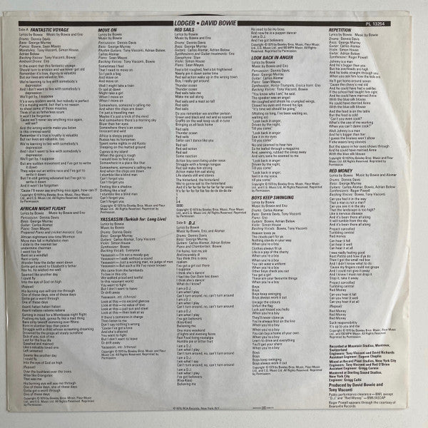 David Bowie - Lodger