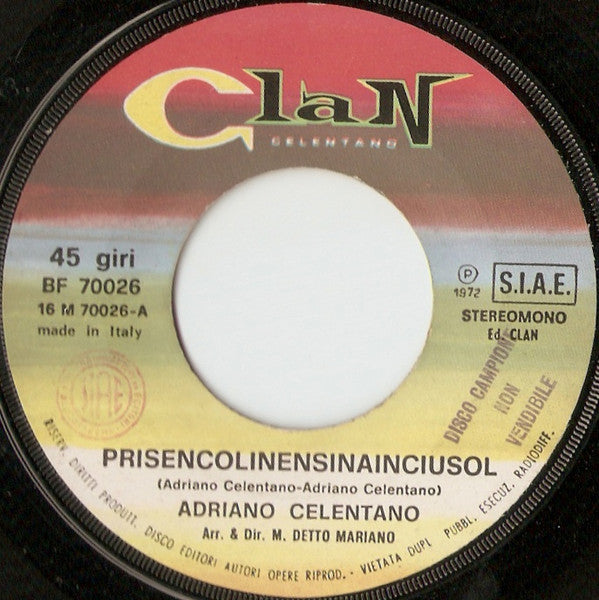 Adriano Celentano - Prisencólinensináinciúsol (7")