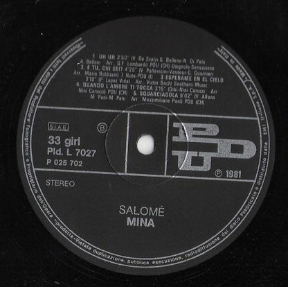 Mina - Salomè