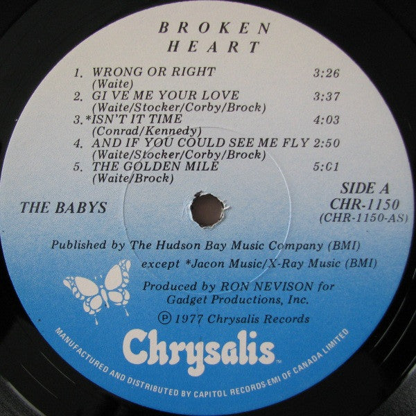 The Babys - Broken Heart