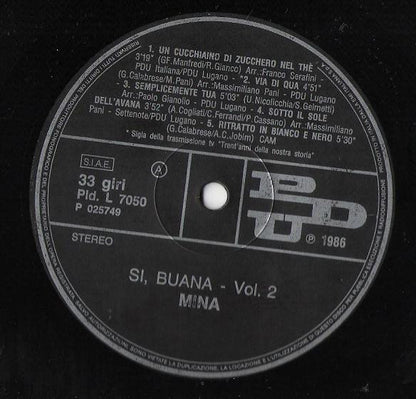 Mina - Si, Buana