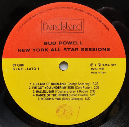Bud Powell - New York All Star Sessions
