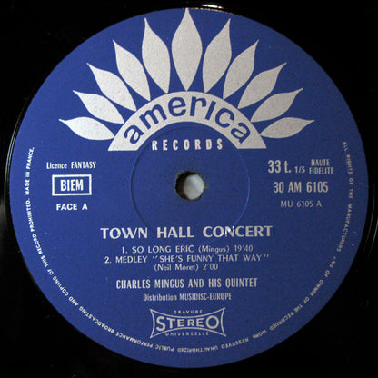 The Charles Mingus Quintet - Town Hall Concert