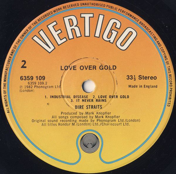 Dire Straits - Love Over Gold