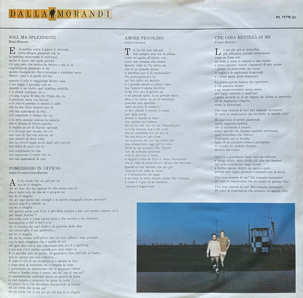 Lucio Dalla - Dalla / Morandi