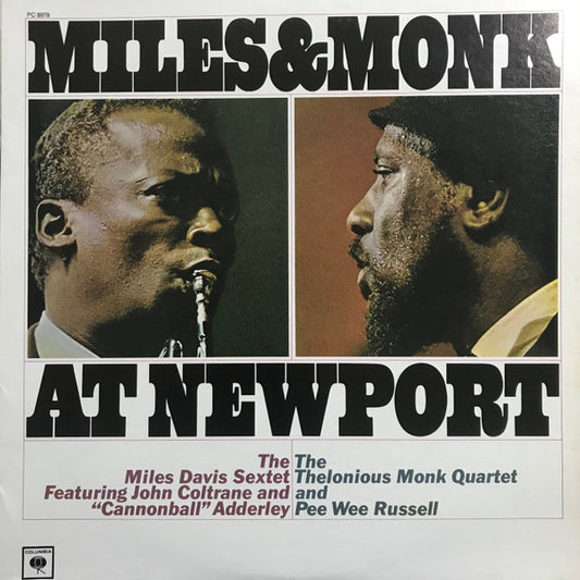 The Miles Davis Sextet Featuring John Coltrane And "Cannonball" Adderley / The Thelonious Monk Quartet And Pee Wee Russell ‎– Miles & Monk At Newport