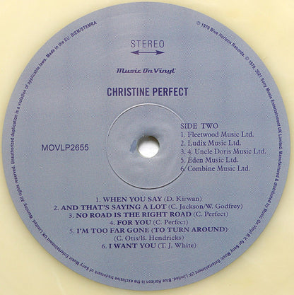 Christine Perfect - Christine Perfect (nuovo)