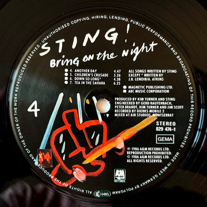 Sting - Bring On The Night