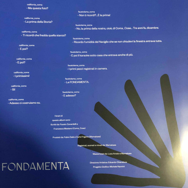 Coma Cose - Fondamenta