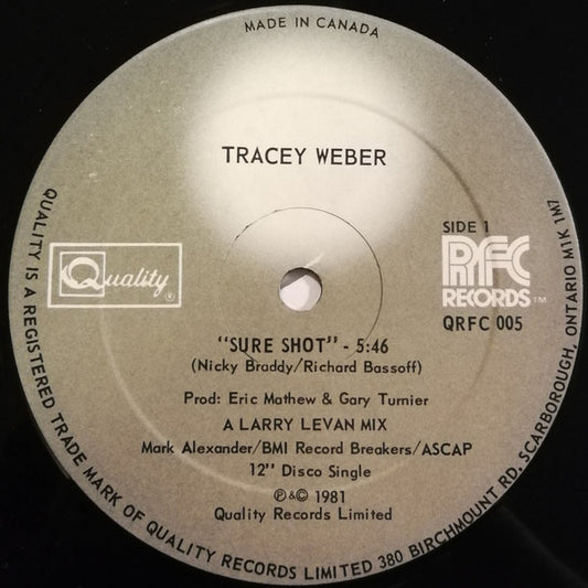 Tracy Weber - Sure Shot