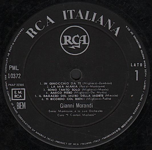 Gianni Morandi - Ritratto Di Gianni (solo disco)